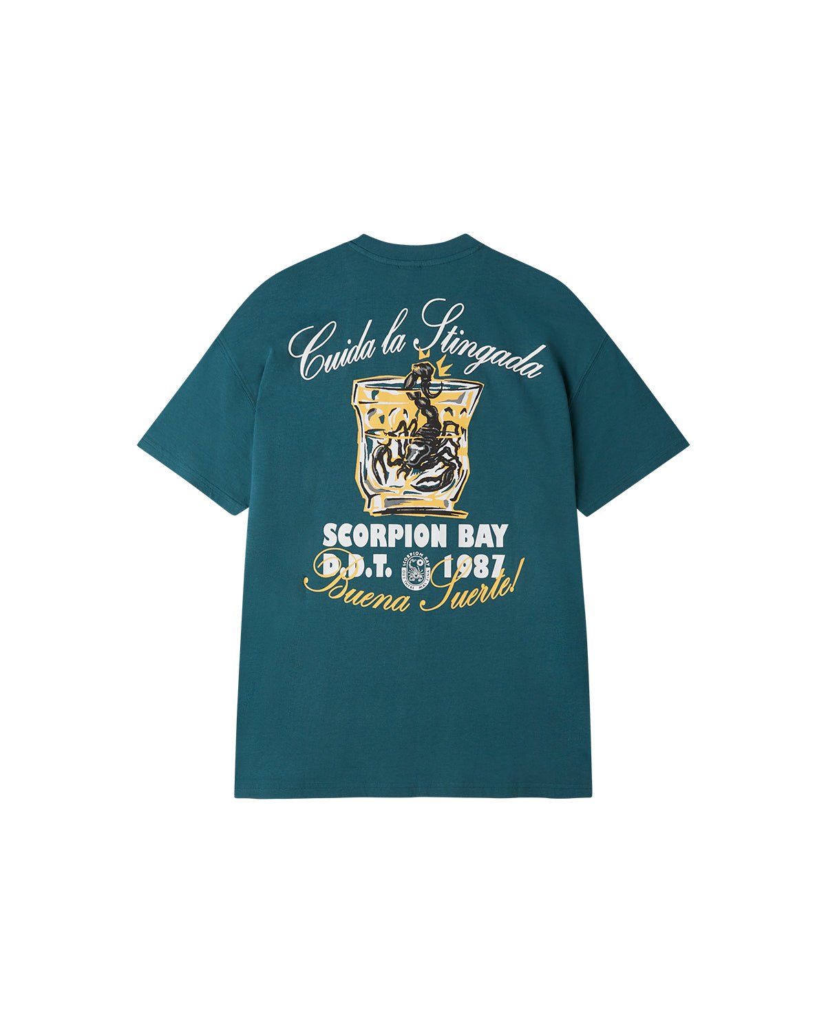 T-Shirt stampata "Dept De Tequila" uomo - Scorpion Bay