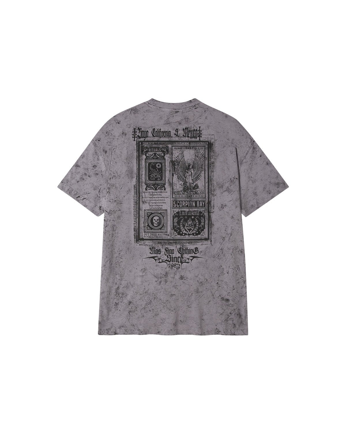 T-Shirt stampata "Dirty Estampilla" uomo - Scorpion Bay