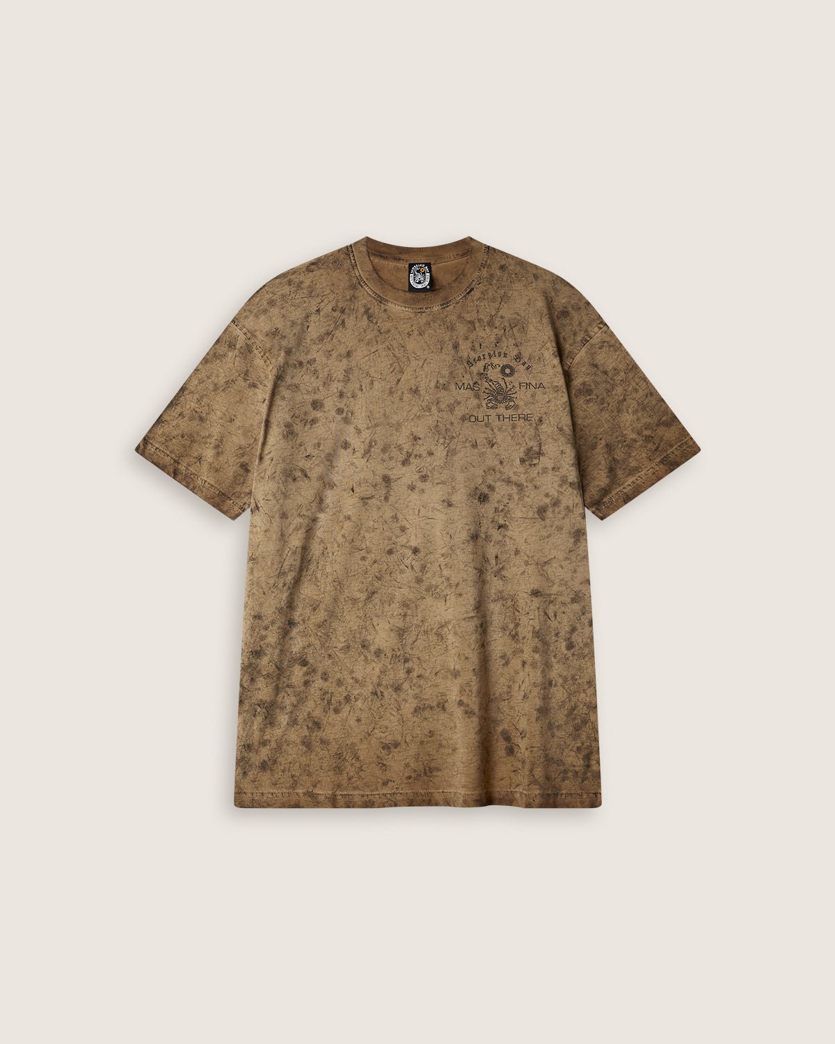 T-shirt stampata dirty "Surf Rodeo" uomo - Scorpion Bay