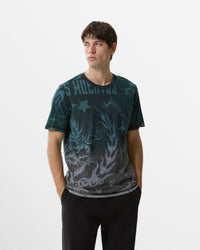 T-Shirt stampata Double Face "El Dia De Los Muertos" uomo - Scorpion Bay