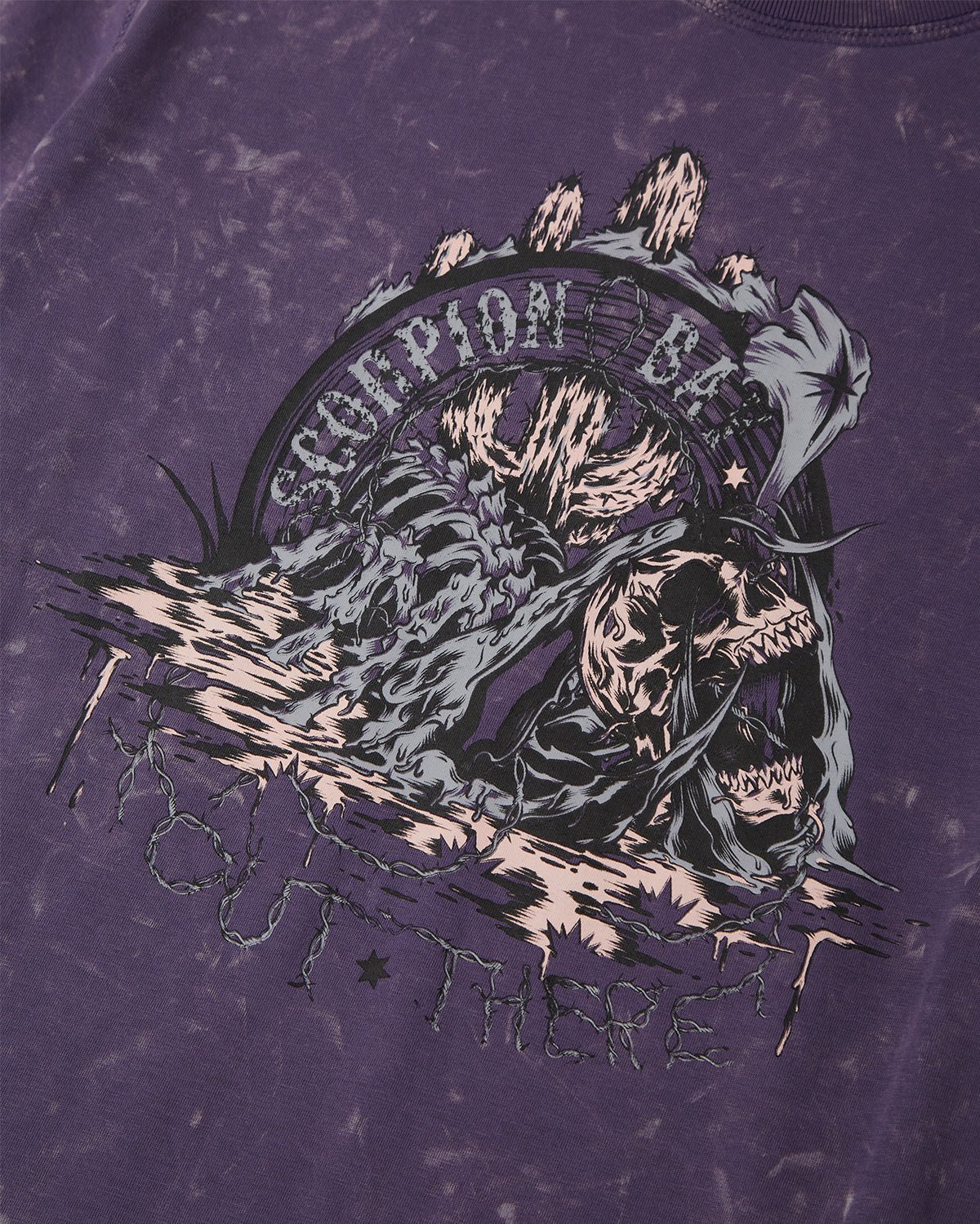 T-shirt stampata Double Face "La vida y la muerte" uomo - Scorpion Bay