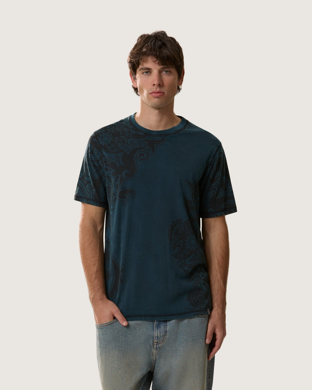 T-shirt stampata double face "Rito Escorpion" uomo - Scorpion Bay