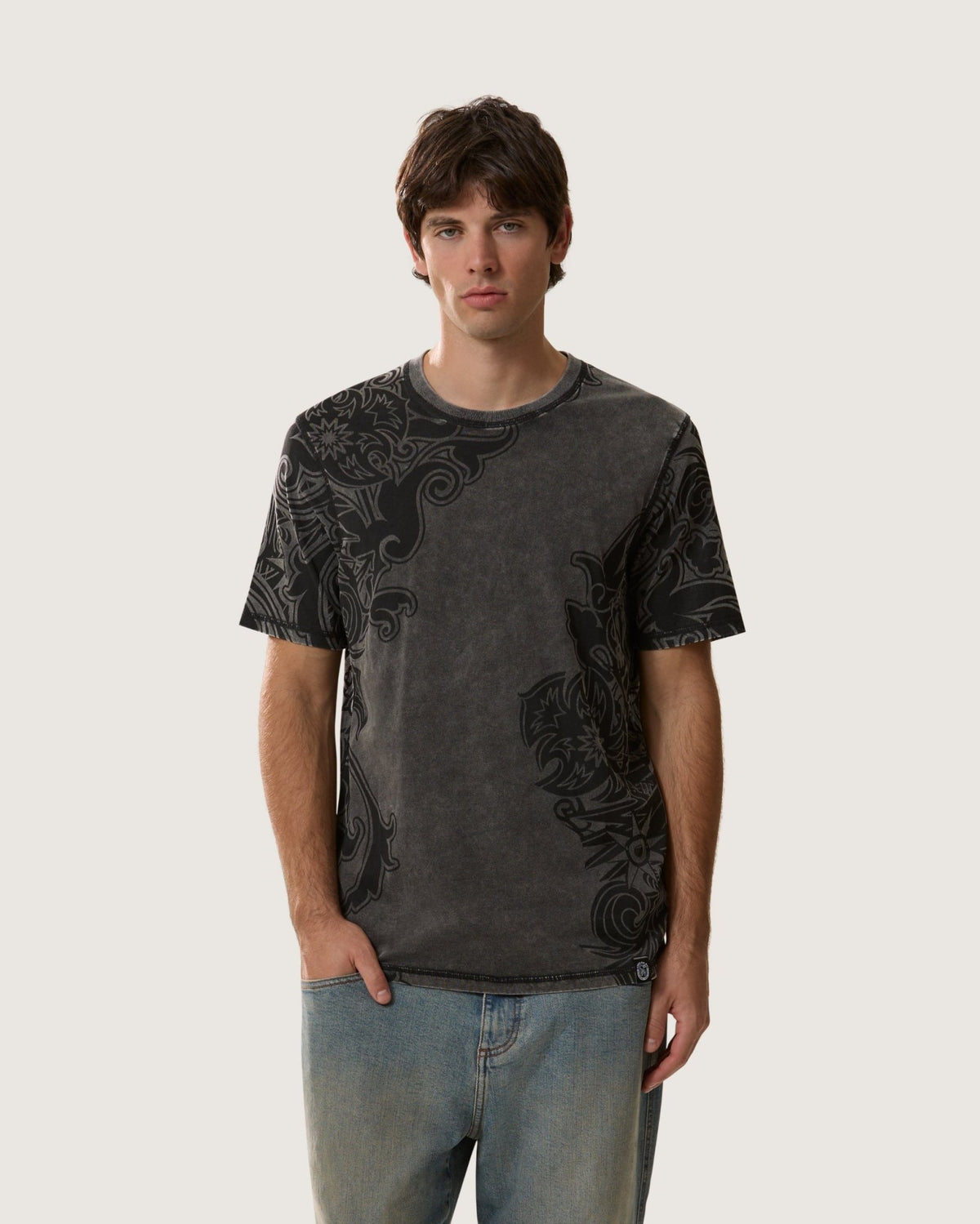 T-shirt stampata double face "Rito Escorpion" uomo - Scorpion Bay