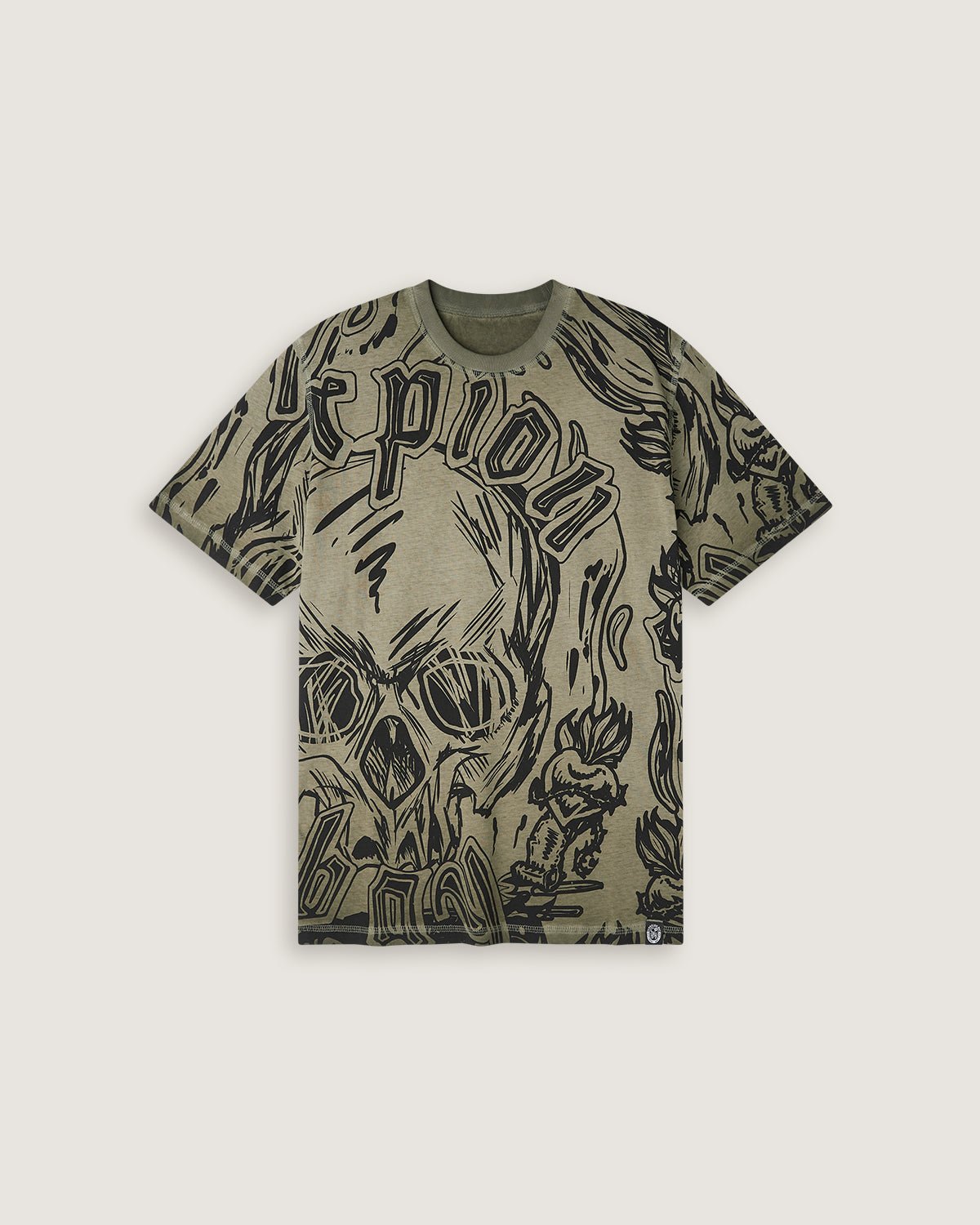 T-shirt stampata double face "Sacrifice" uomo - Scorpion Bay