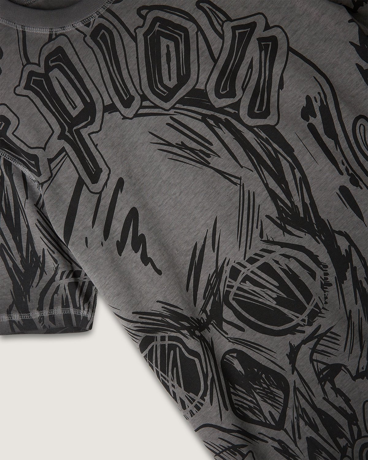 T-shirt stampata double face "Sacrifice" uomo - Scorpion Bay