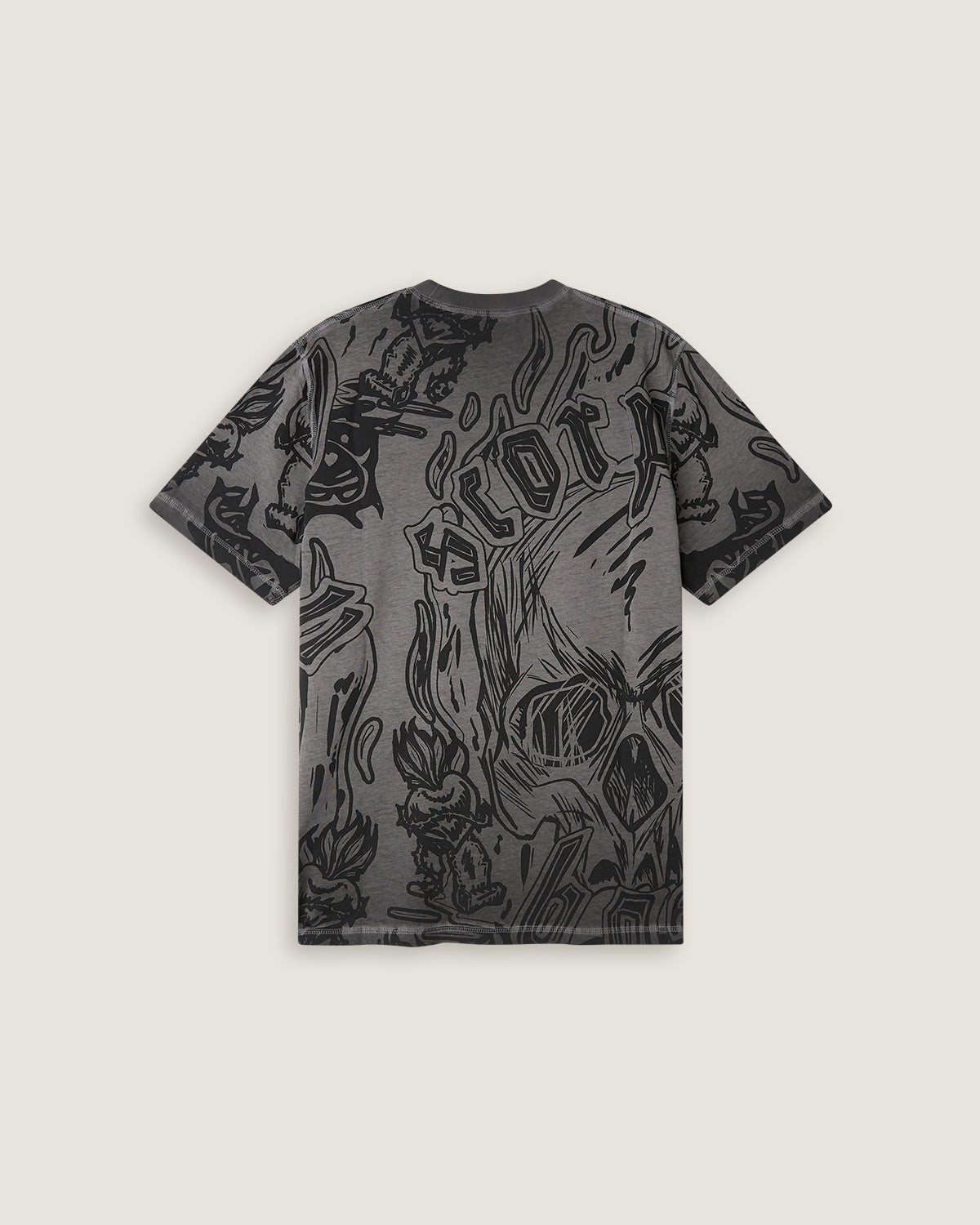 T-shirt stampata double face "Sacrifice" uomo - Scorpion Bay