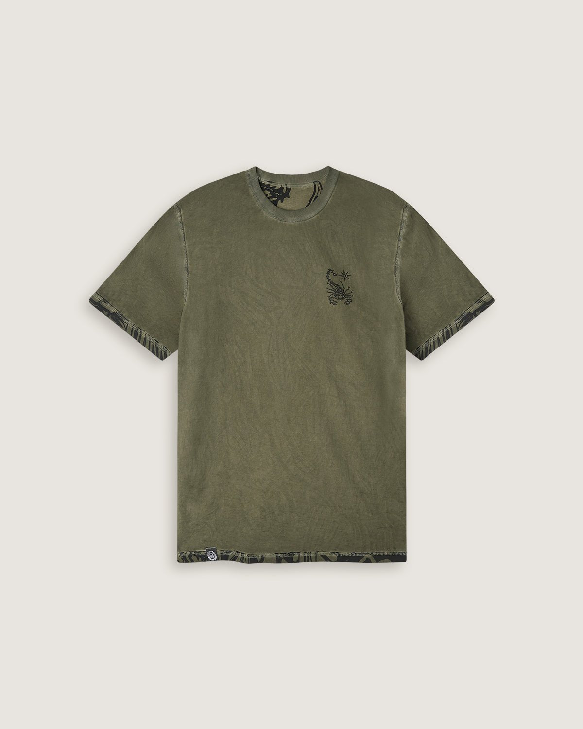 T-shirt stampata double face "Sacrifice" uomo - Scorpion Bay