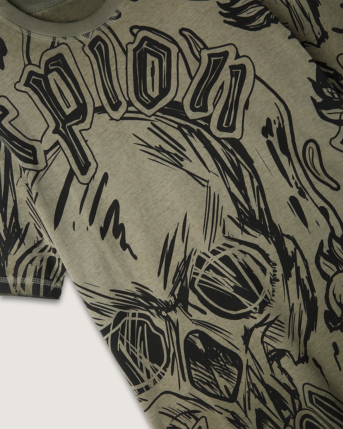 T-shirt stampata double face "Sacrifice" uomo - Scorpion Bay