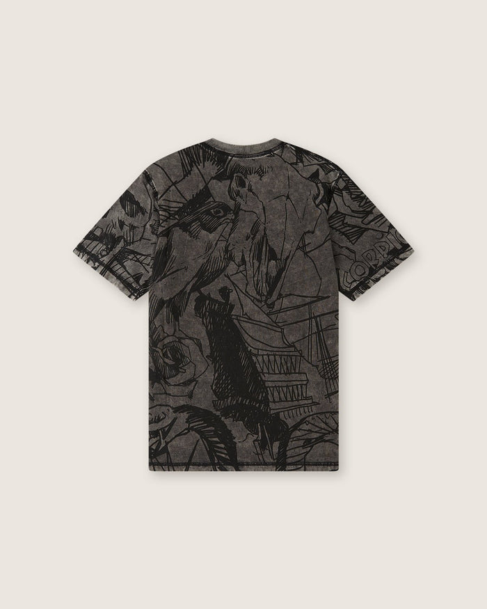 T-shirt stampata Double Face "Siren" uomo - Scorpion Bay