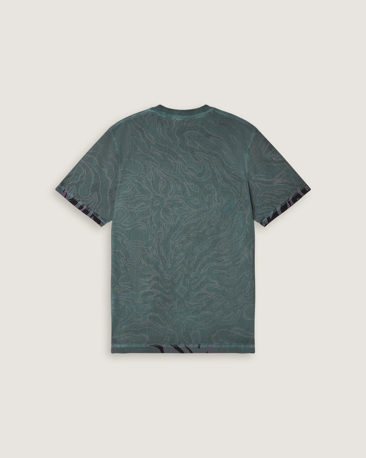 T-shirt stampata double face "Smoke On The Bay" uomo - Scorpion Bay