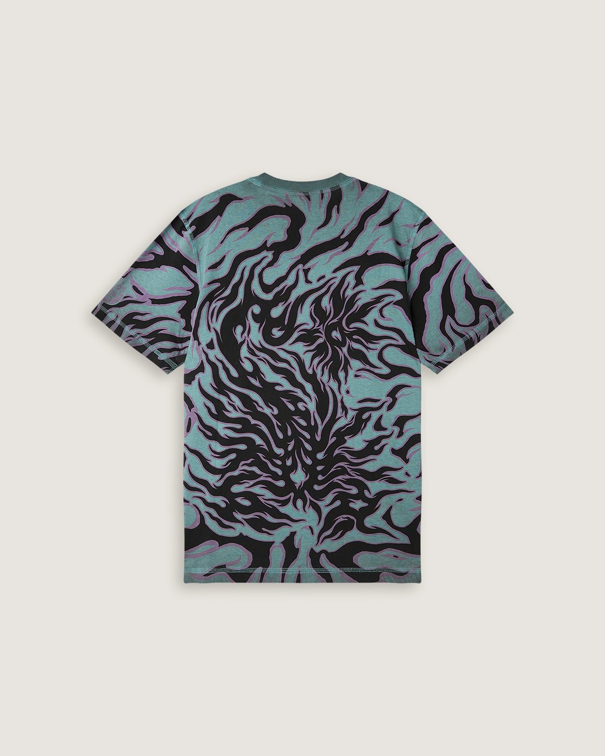 T-shirt stampata double face "Smoke On The Bay" uomo - Scorpion Bay