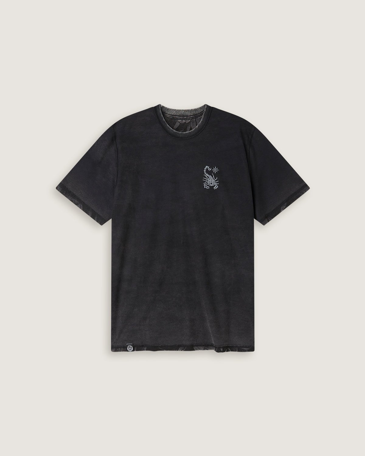 T-shirt stampata double face "Snake & Flowers" uomo - Scorpion Bay