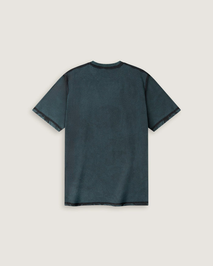 T-shirt stampata double face "Snake & Flowers" uomo - Scorpion Bay