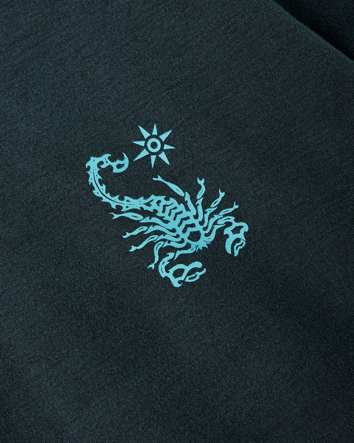 T-shirt stampata double face "Snake & Flowers" uomo - Scorpion Bay