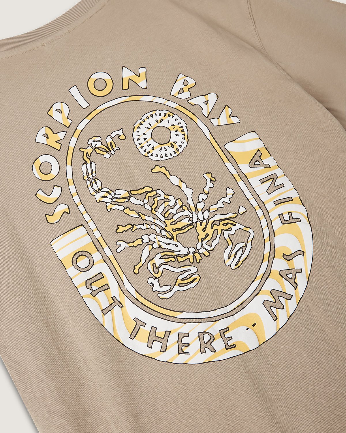 T-shirt stampata "Floating Logo" uomo - Scorpion Bay