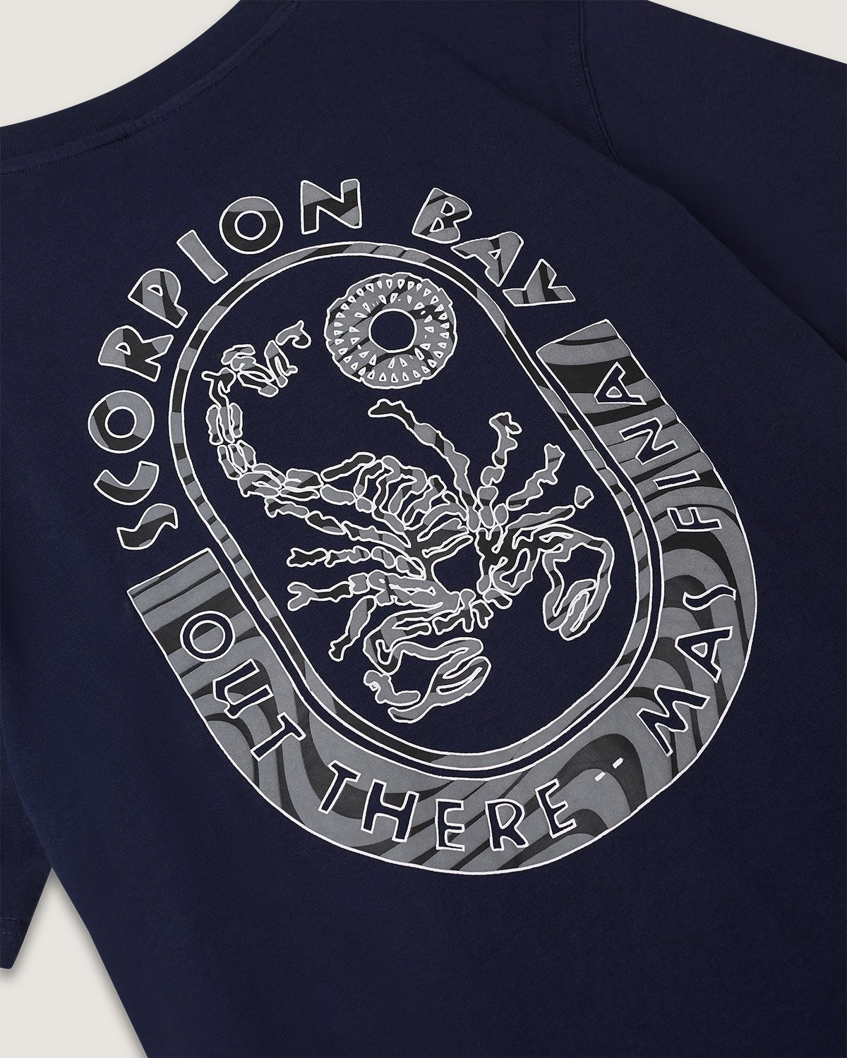 T-shirt stampata "Floating Logo" uomo - Scorpion Bay