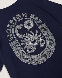 T-shirt stampata "Floating Logo" uomo - Scorpion Bay