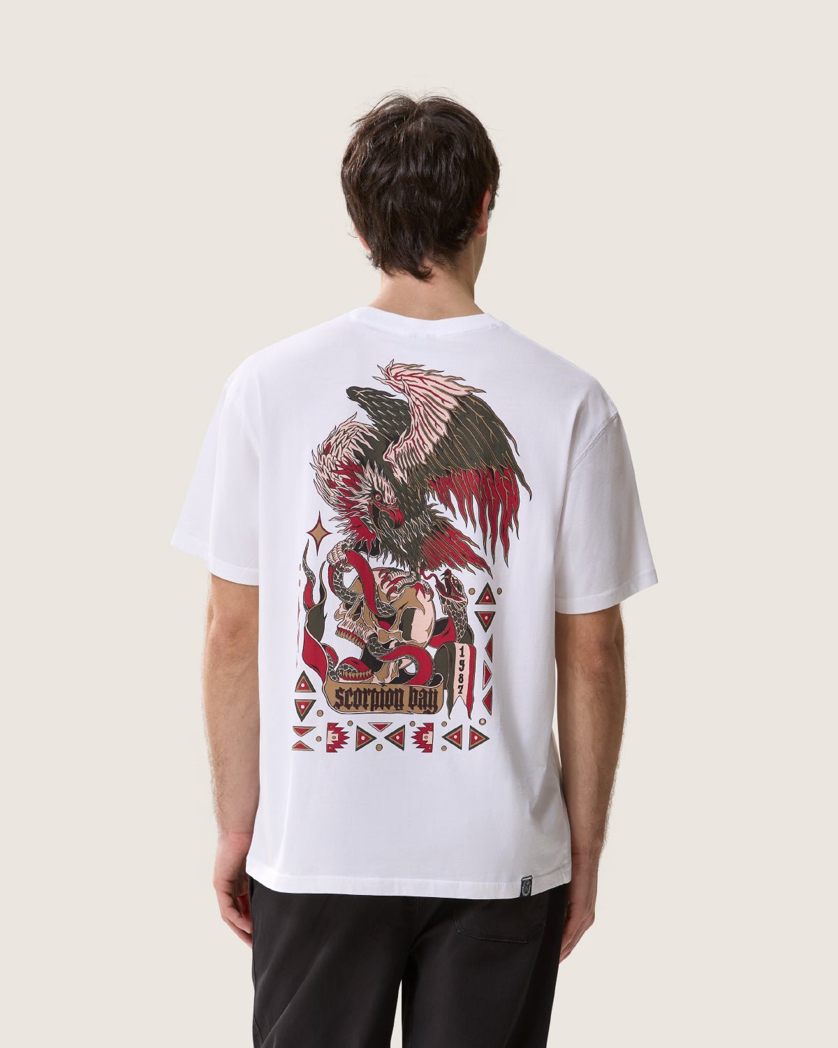 T-shirt stampata "Hasta 1987" uomo - Scorpion Bay