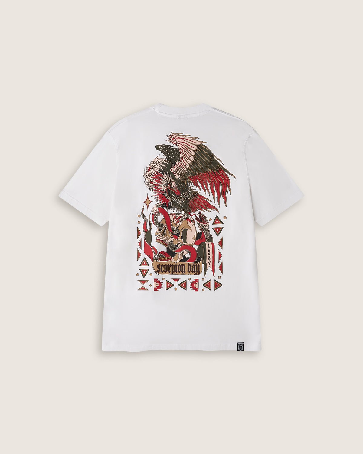 T-shirt stampata "Hasta 1987" uomo - Scorpion Bay