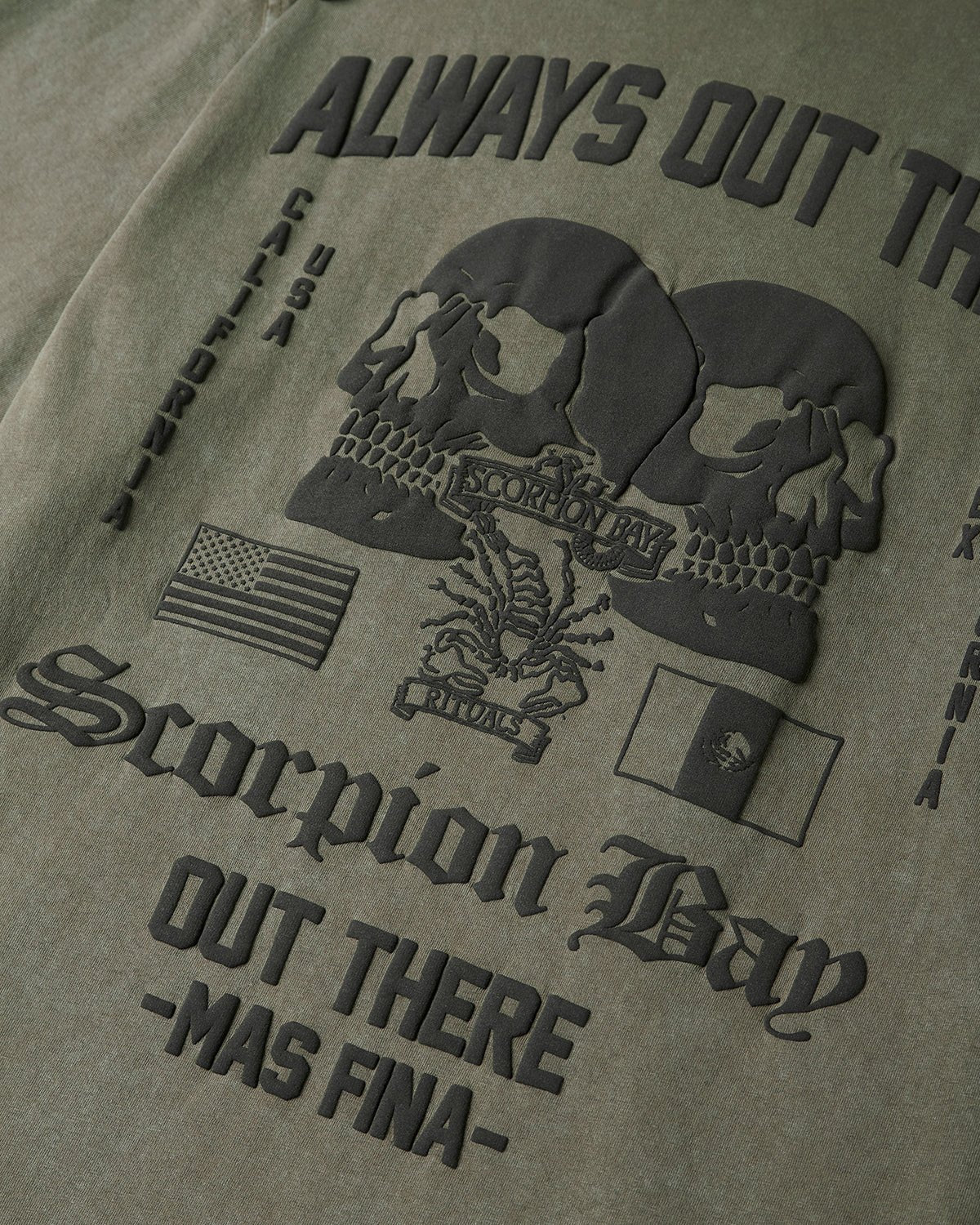 T-shirt stampata "Hot Frontier" uomo - Scorpion Bay