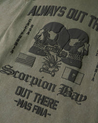T-shirt stampata "Hot Frontier" uomo - Scorpion Bay