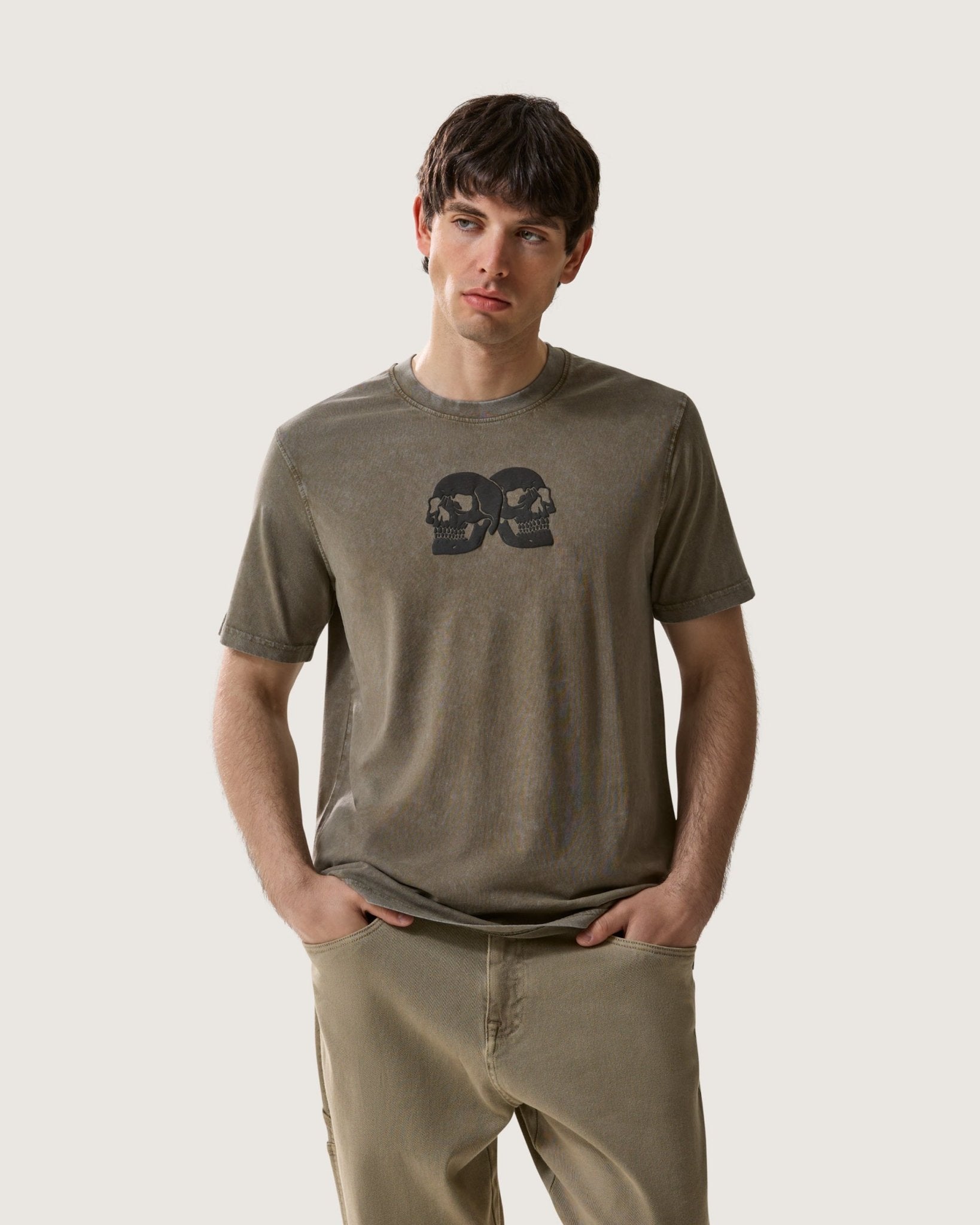 T-shirt stampata "Hot Frontier" uomo - Scorpion Bay