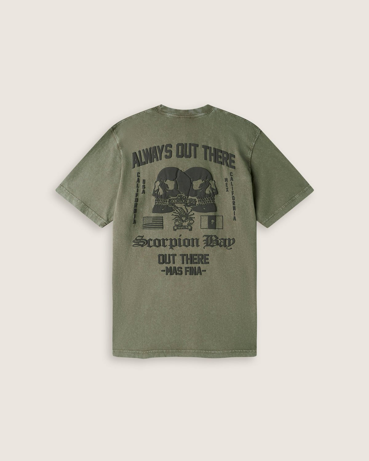 T-shirt stampata "Hot Frontier" uomo - Scorpion Bay