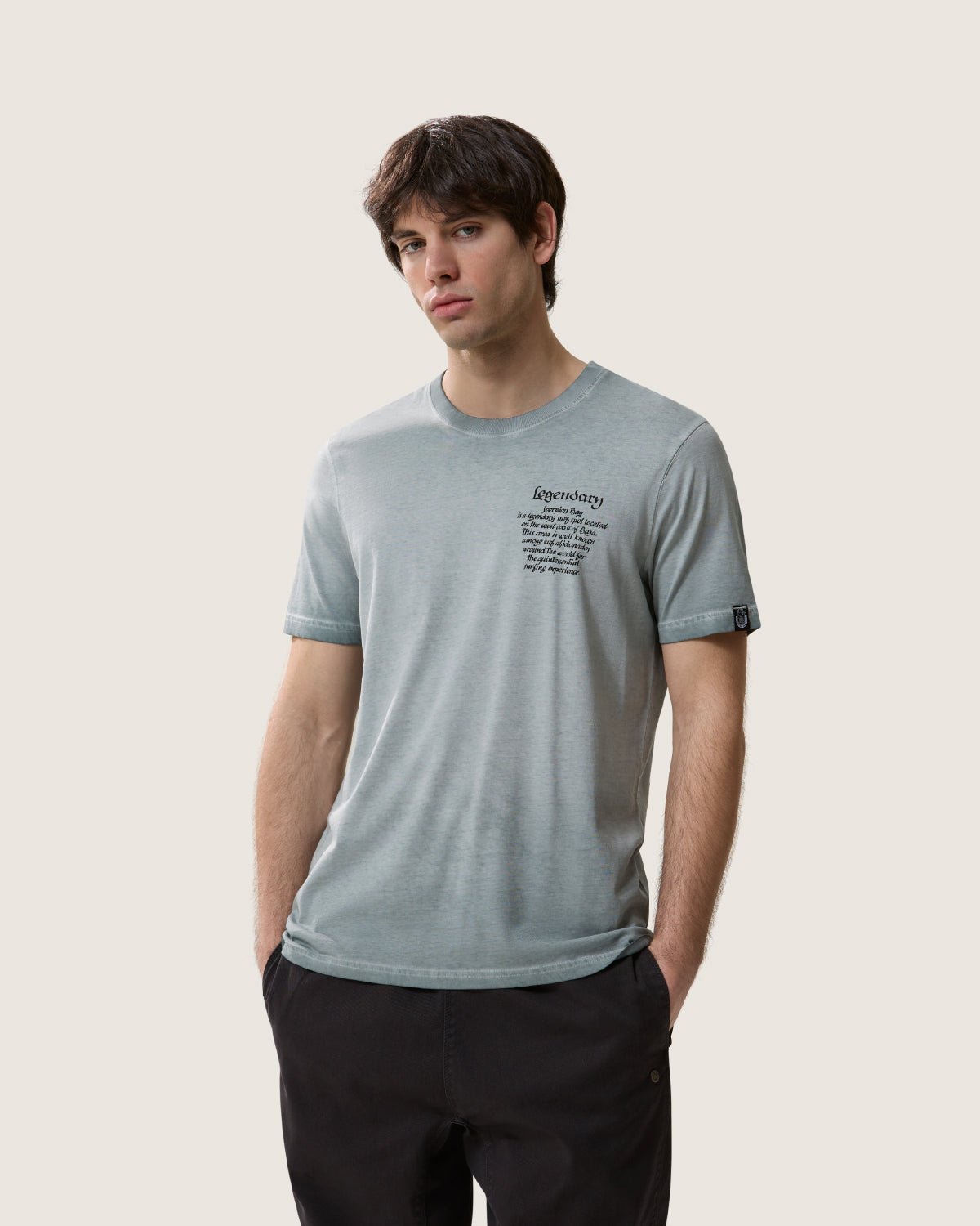 T-shirt stampata "Hotel Map" uomo - Scorpion Bay