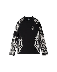 T-Shirt stampata "Liquid Sunrise" uomo - Scorpion Bay