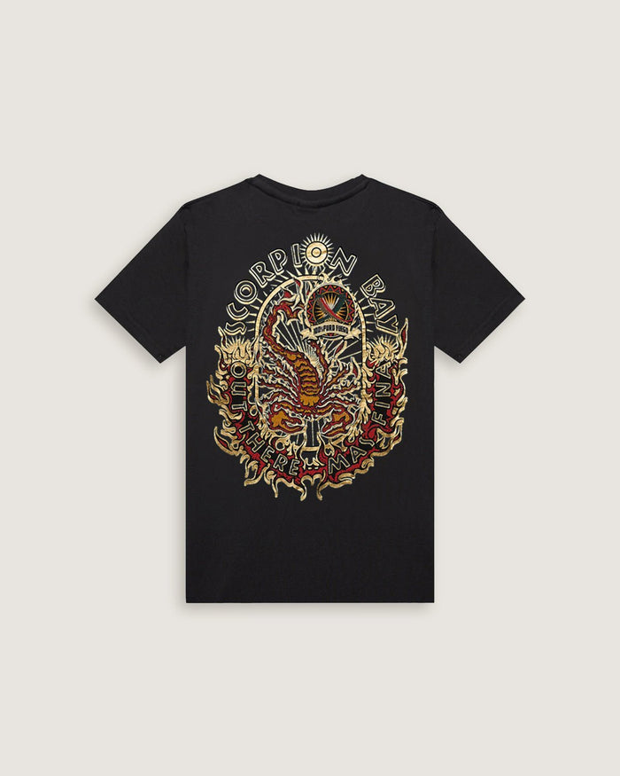 T-shirt stampata "Logo Y Fuego" bambino - Scorpion Bay