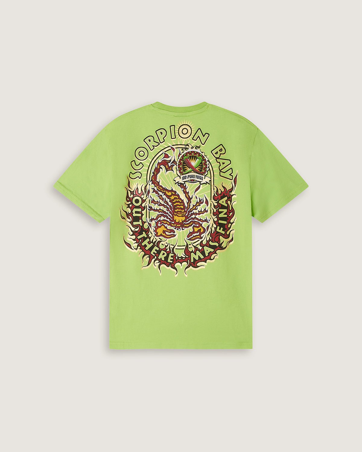 T-shirt stampata "Logo Y Fuego" bambino - Scorpion Bay