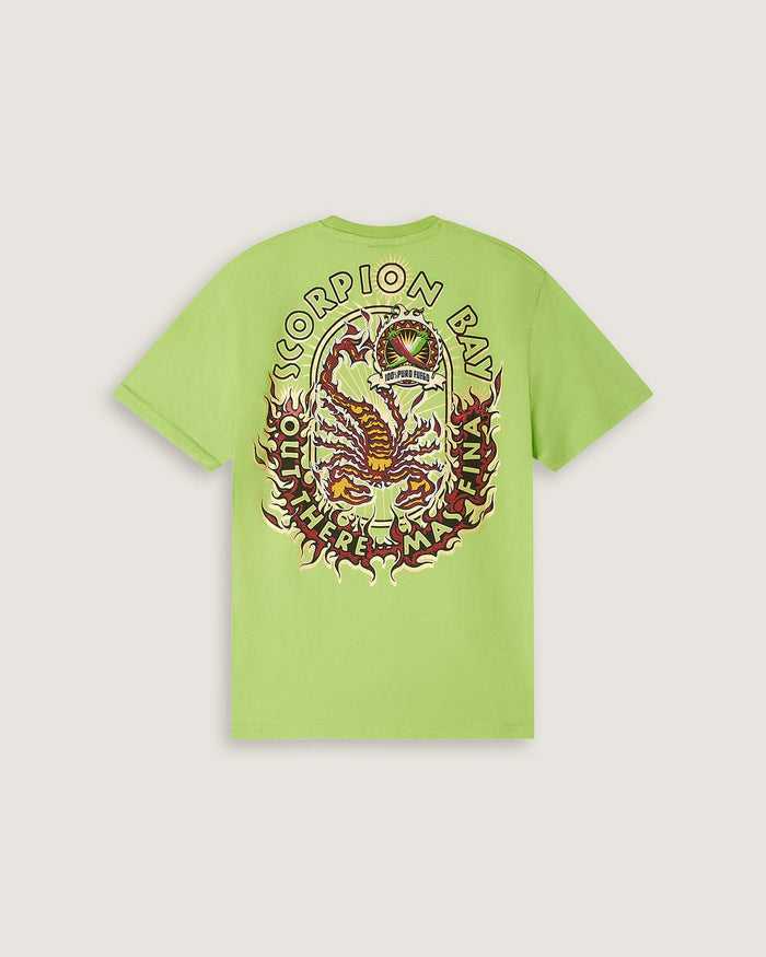 T-shirt stampata "Logo Y Fuego" bambino - Scorpion Bay