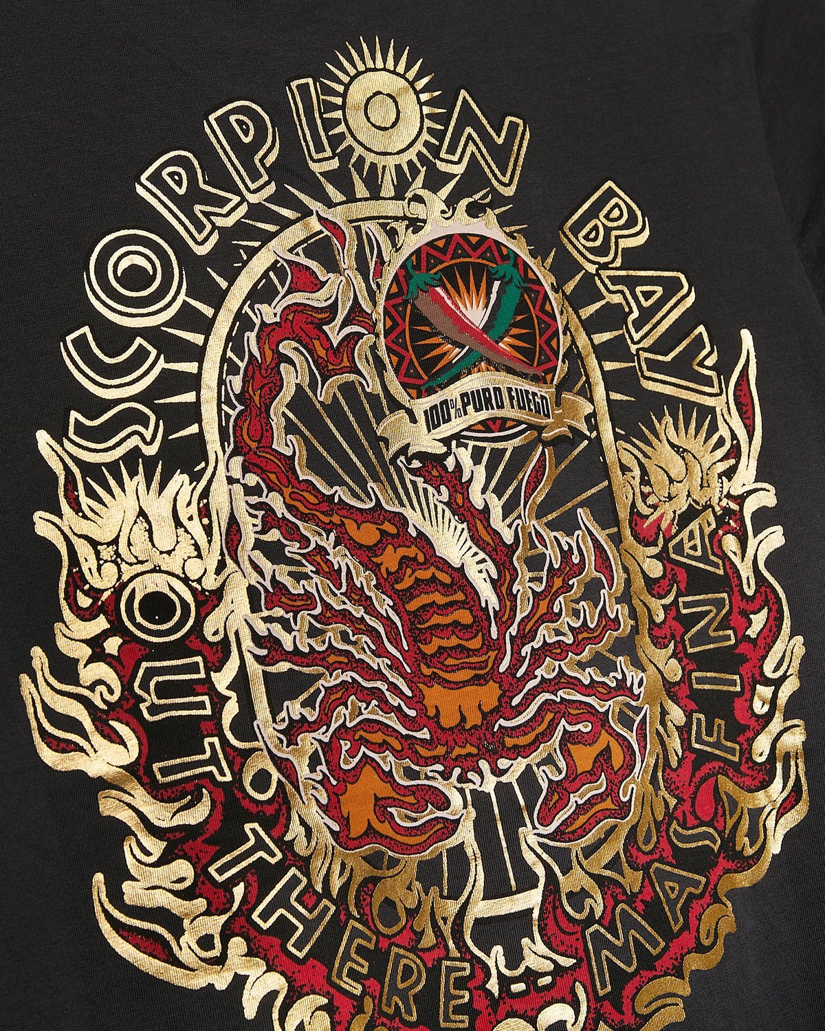 T-shirt stampata "Logo Y Fuego" bambino - Scorpion Bay