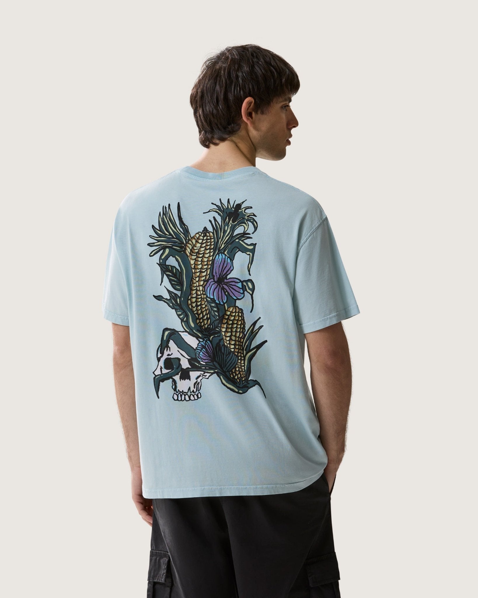 T-shirt stampata "Mazorca Y Flores" uomo - Scorpion Bay