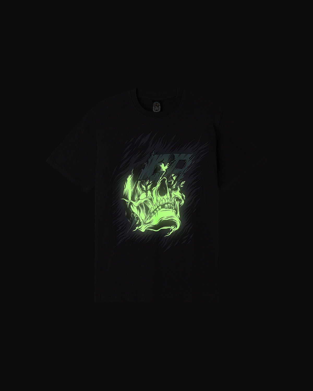 T-shirt stampata "Neon Skull" bambino - Scorpion Bay
