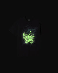 T-shirt stampata "Neon Skull" bambino - Scorpion Bay