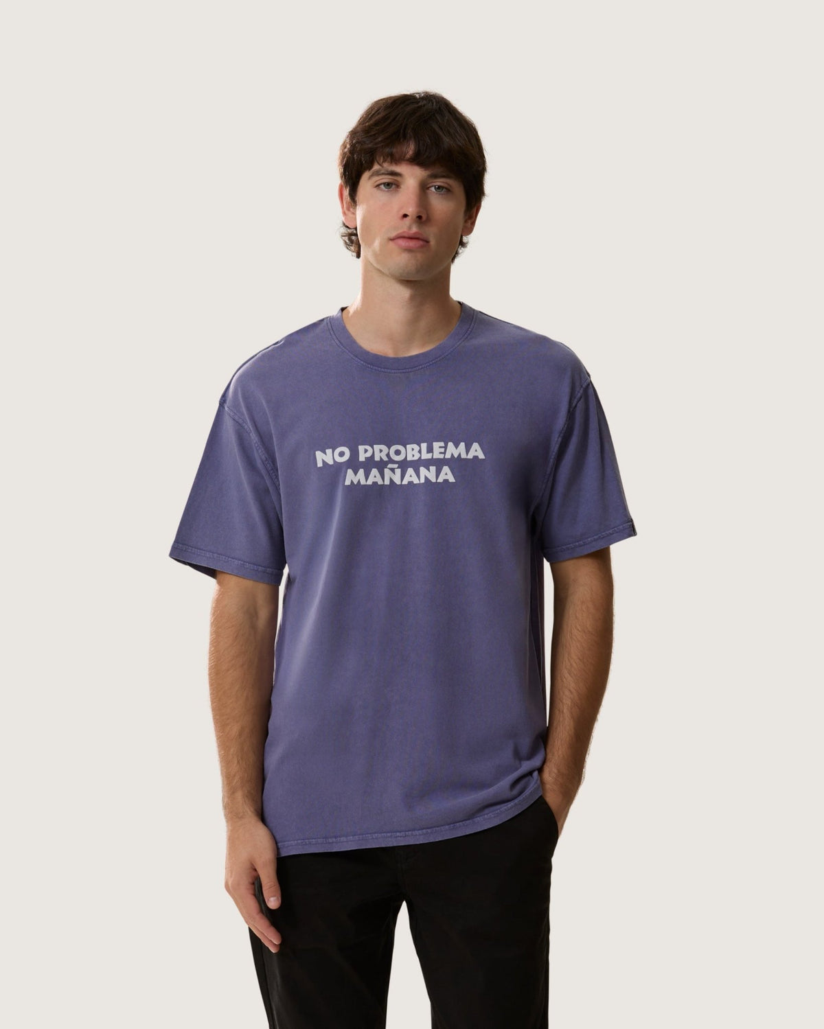 T-shirt stampata "No Problema Manana" uomo - Scorpion Bay