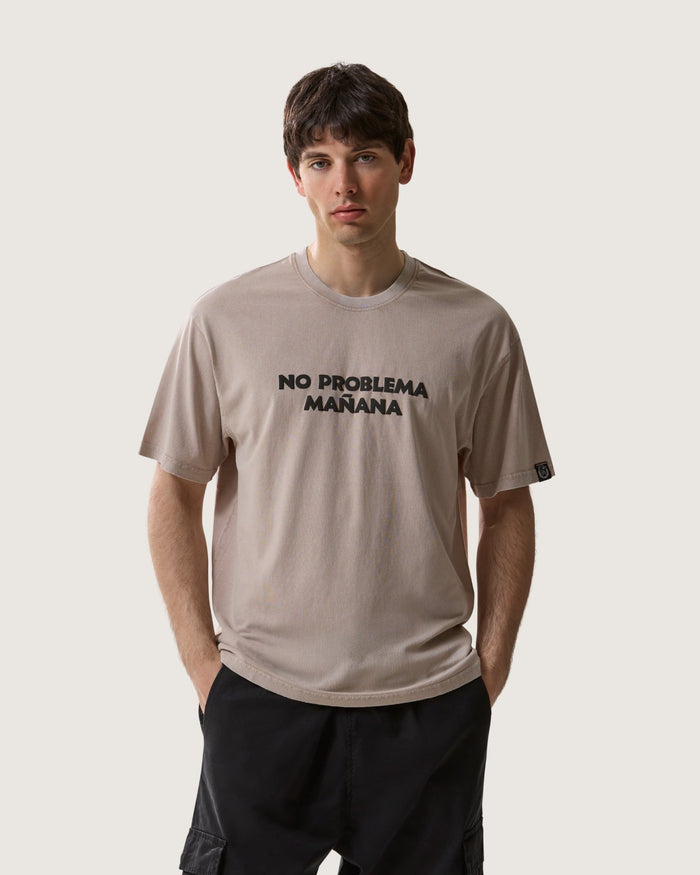 T-shirt stampata "No Problema Manana" uomo - Scorpion Bay