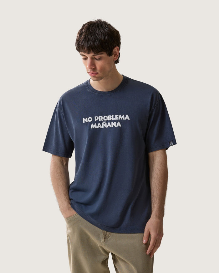 T-shirt stampata "No Problema Manana" uomo - Scorpion Bay