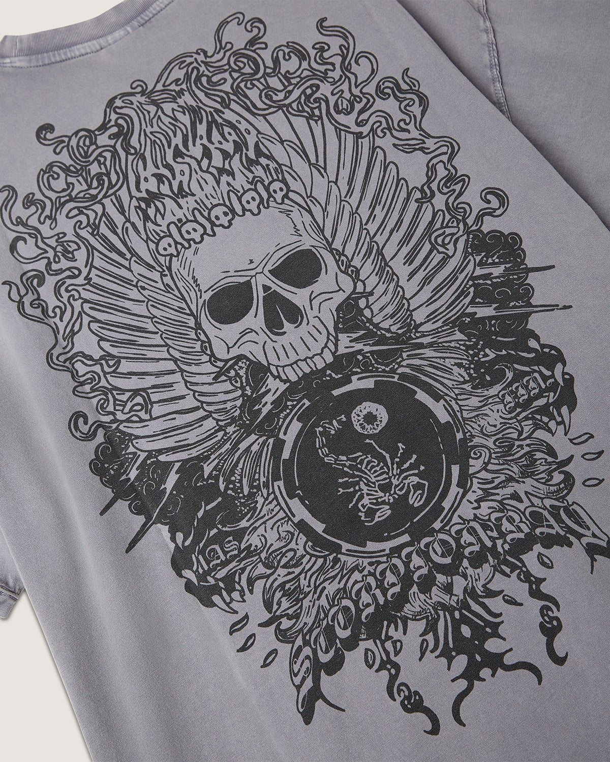 T-shirt stampata "Oniric Skull" uomo - Scorpion Bay