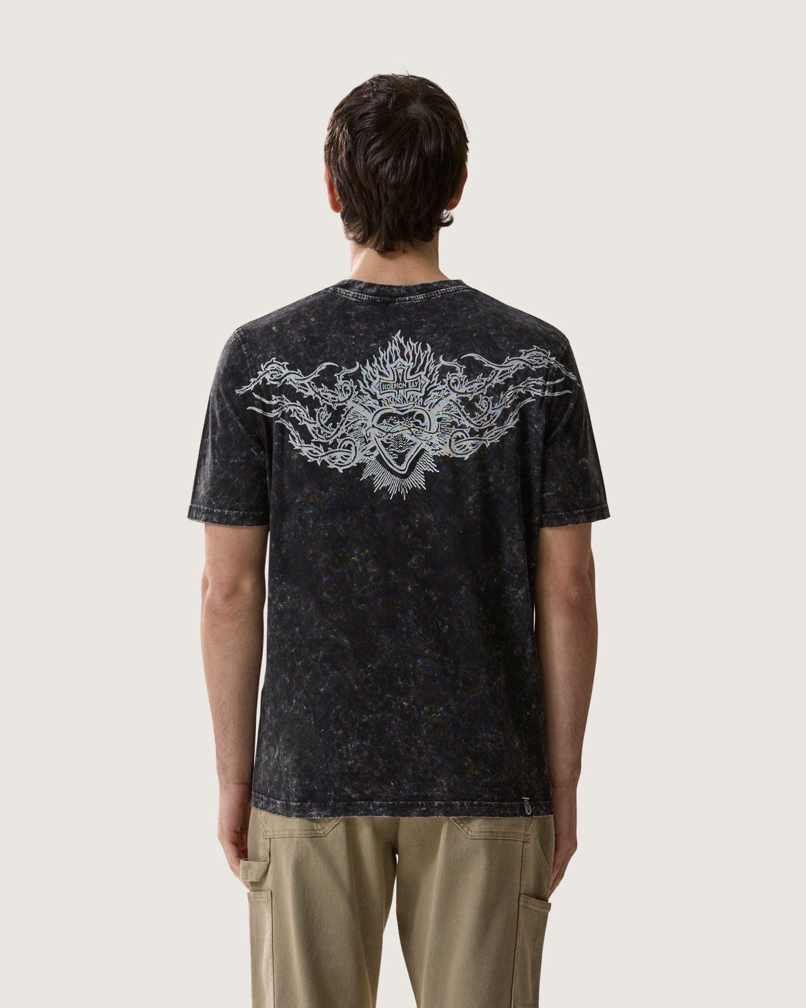 T-shirt stampata "Sacred Heart" uomo - Scorpion Bay