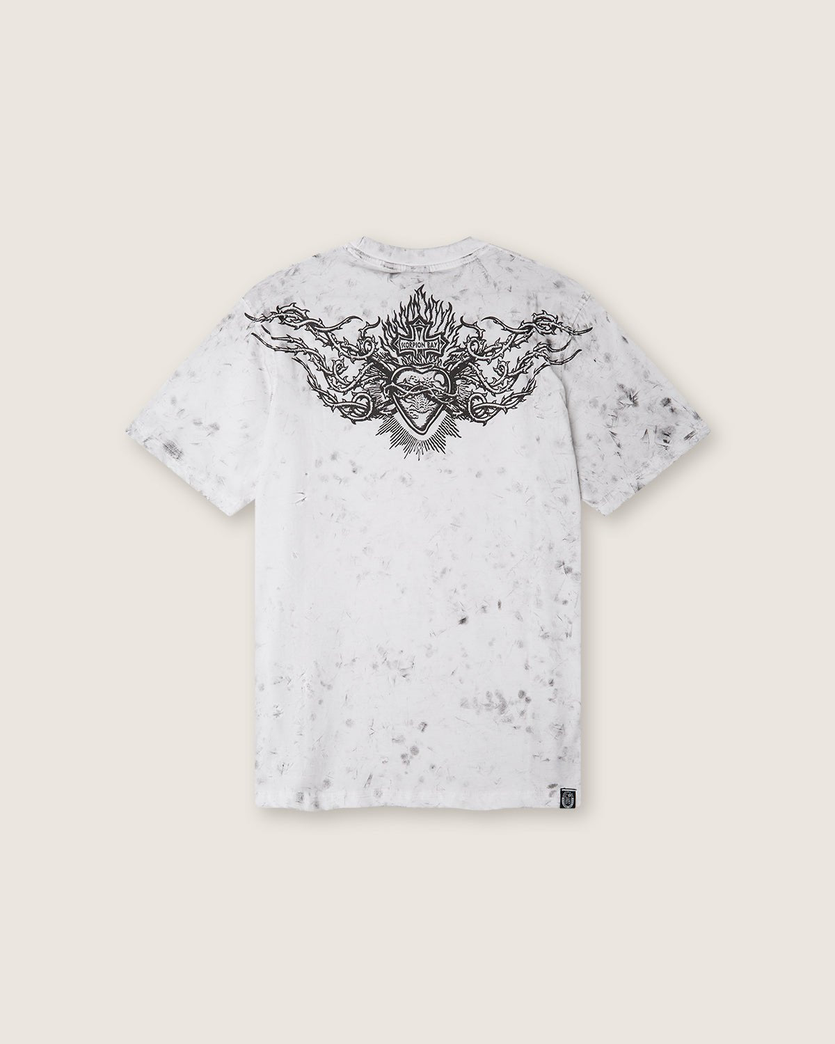 T-shirt stampata "Sacred Heart" uomo - Scorpion Bay