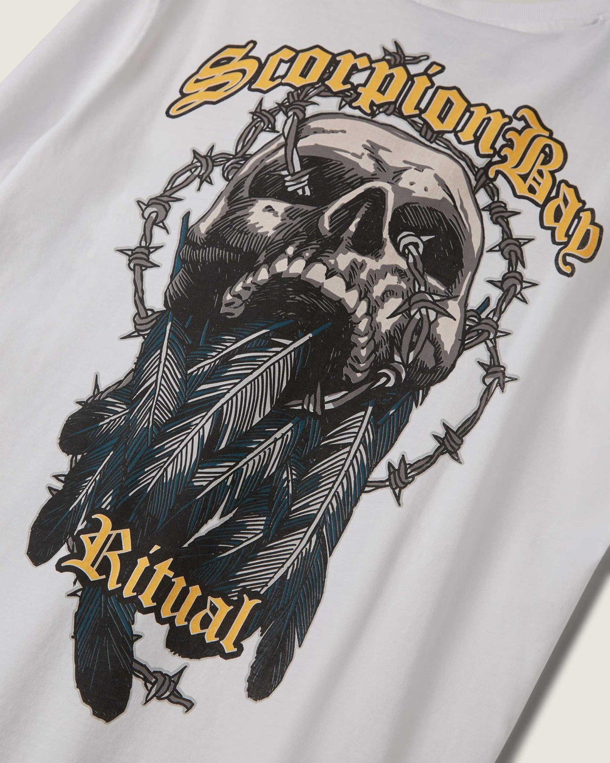 T-Shirt stampata "Sacrifice" uomo - Scorpion Bay