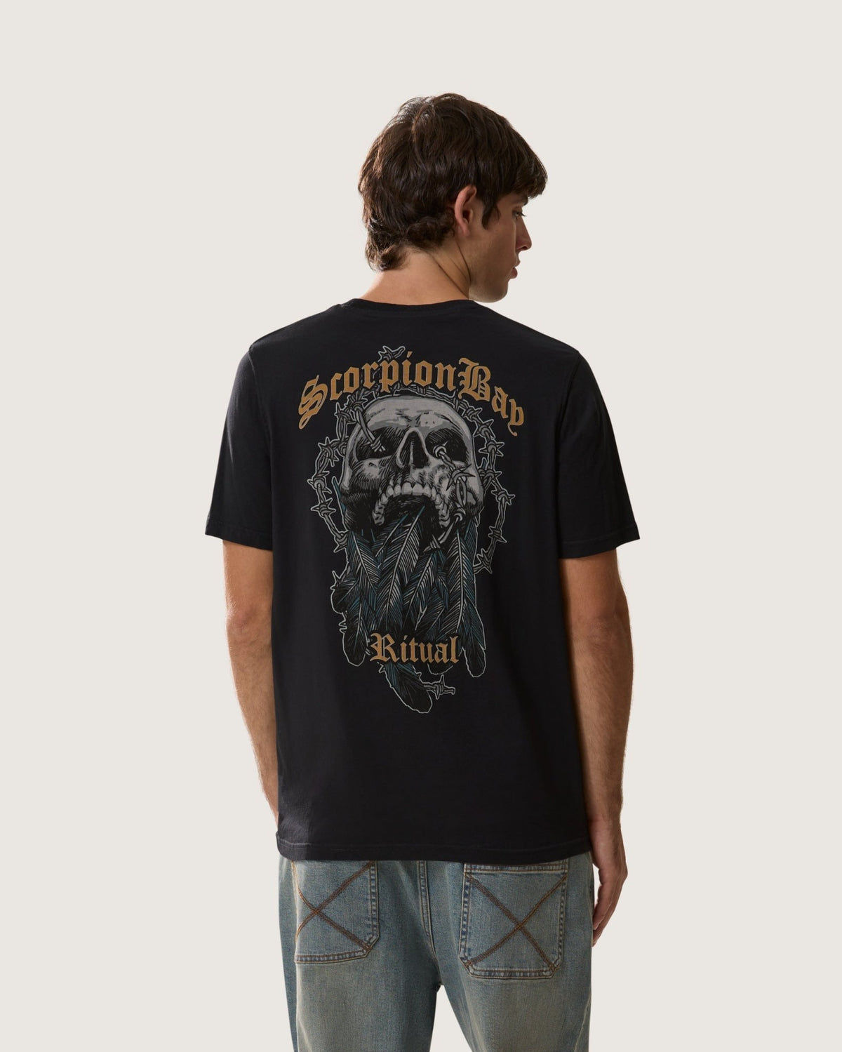 T-Shirt stampata "Sacrifice" uomo - Scorpion Bay