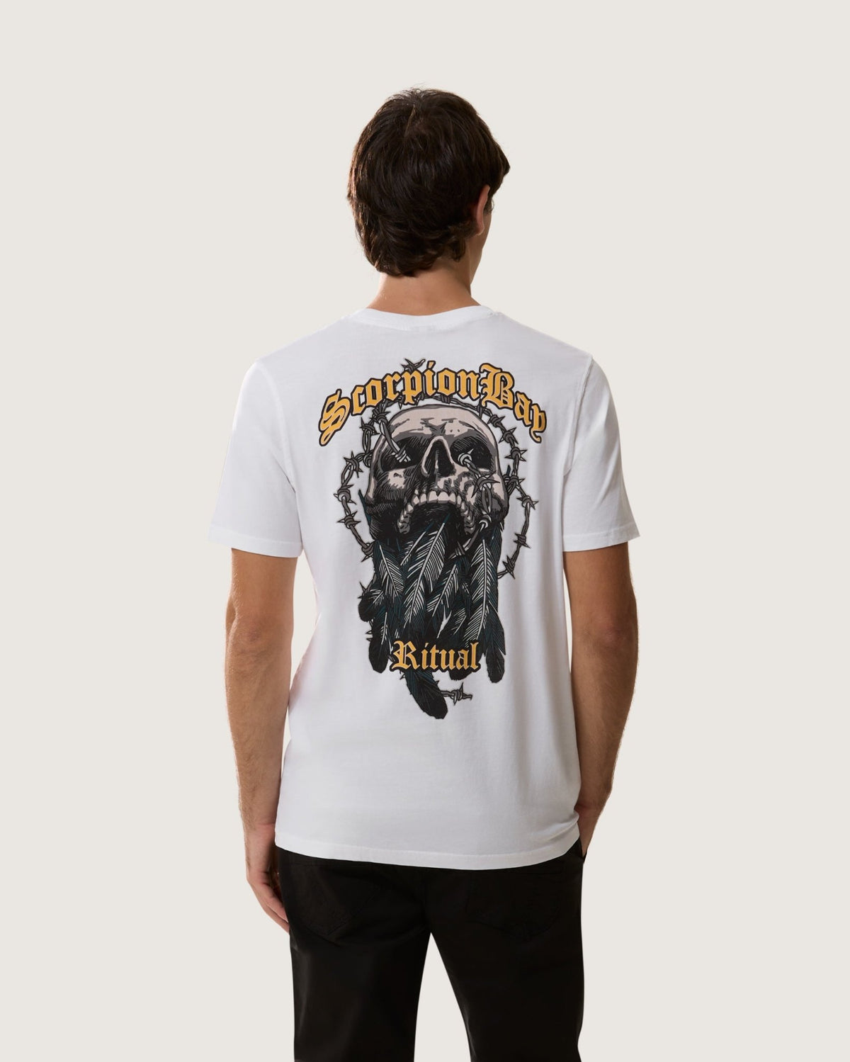 T-Shirt stampata "Sacrifice" uomo - Scorpion Bay