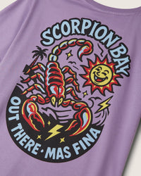 T-shirt stampata "Scorpion Cartoon" bambino - Scorpion Bay