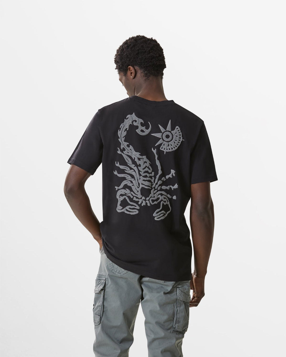 Men Graphic Tee - Maroon - SM2506075B
