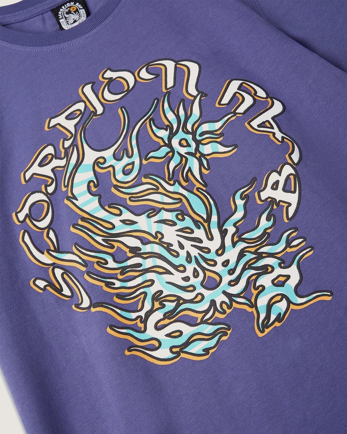 T-shirt stampata "Smoke On The Bay" bambino - Scorpion Bay