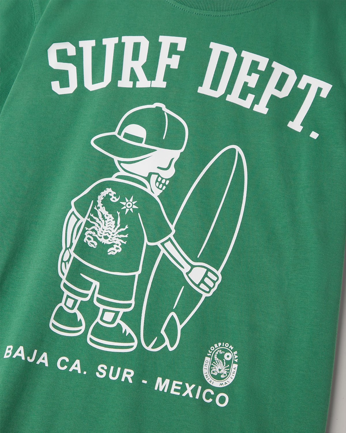 T-shirt stampata "Surf Dept." bambino - Scorpion Bay