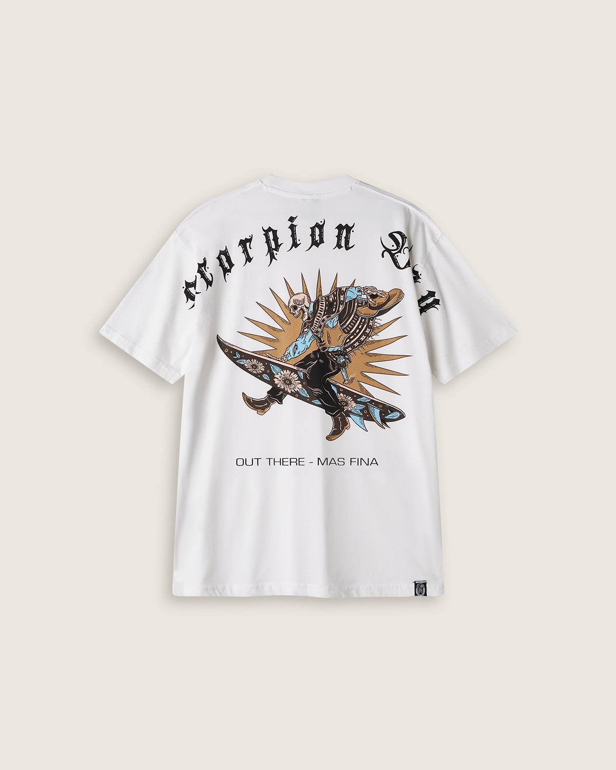 T-shirt stampata "Surf Rodeo" uomo - Scorpion Bay